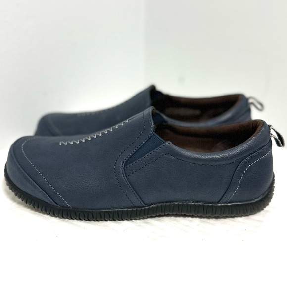 Orthoheel Low-Top Women Shoe Navy Pull-on Size 9 - Picture 5 of 10